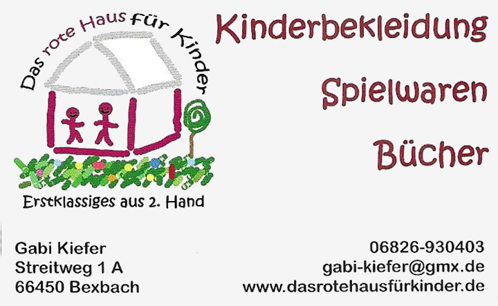 Das rote Haus für Kinder